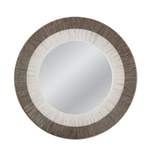 Bassett Mirror Modern White/Gray Koree Wall Mirror