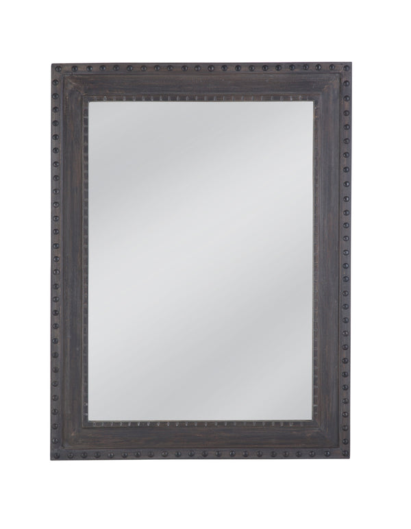 Bassett Mirror Traditional Dark Gray Shiva Wall Mirror