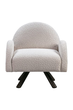 Bassett Mirror Modern Beige Myrtle Accent Chair