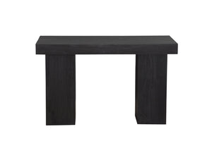 Bassett Mirror Modern Dusty Black Padula Rectangle Console Table