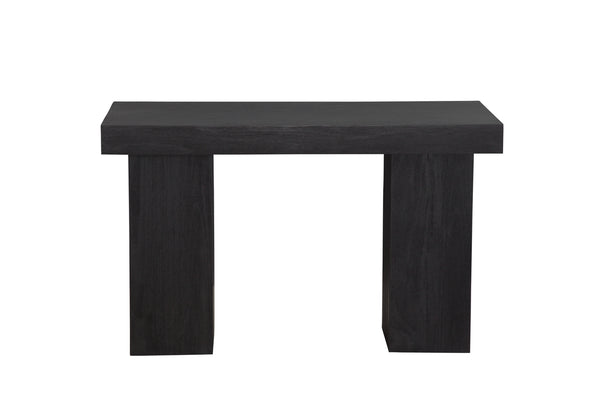 Bassett Mirror Modern Dusty Black Padula Rectangle Console Table