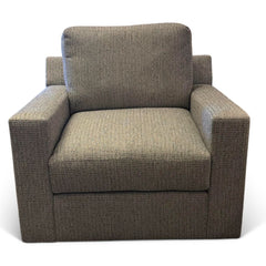 King Hickory Soho Swivel Accent Chair in Tara Granite