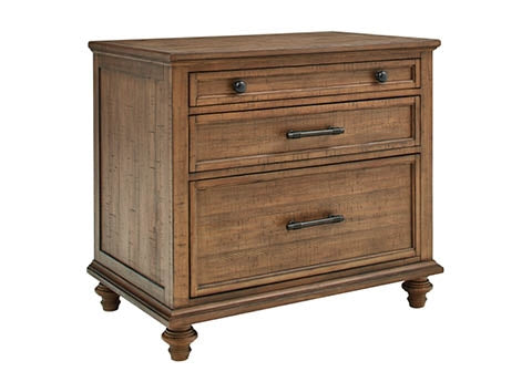 aspenhome hensley workstation combo file in honey