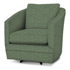 Craftmaster Essentials Saturn Fabric Contemporary Swivel Armchair