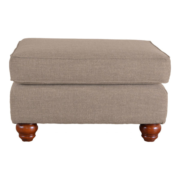 Craftmaster Essentials Kais Fabric Traditional Ottoman