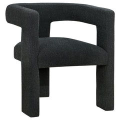 Coaster Petra Boucle Upholstered Accent Side Chair Black