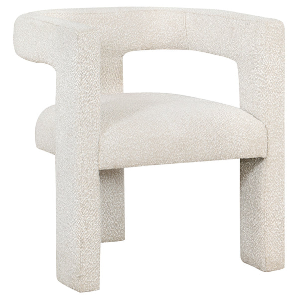 Coaster Petra Boucle Upholstered Accent Side Chair White