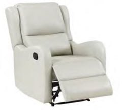 Coaster Kelsey Upholstered English Arm Recliner Chair Ivory