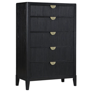 Coaster Brookmead 5-Drawer Bedroom Chest Black