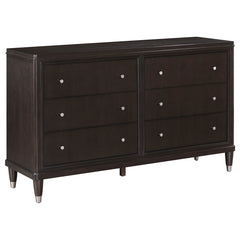 Coaster Emberlyn 6-Drawer Dresser Brown