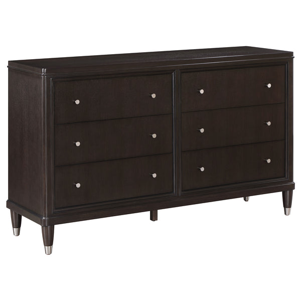Coaster Emberlyn 6-Drawer Dresser Brown