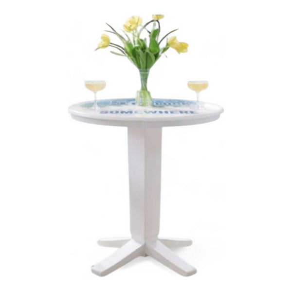 John Thomas Margaritaville 36-Inch Aria 5 O'Clock Somewhere Round Dining Table