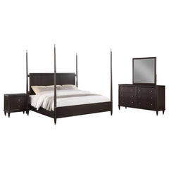 Coaster Emberlyn 4-Piece Queen Bedroom Set Brown