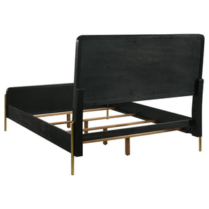 Coaster Arini 5-Piece King Bedroom Set Black & Natural