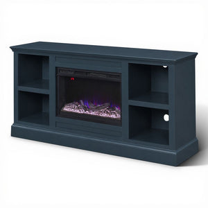 Aspen Home Byron Malta Blue Blue 66 inch Fireplace Console