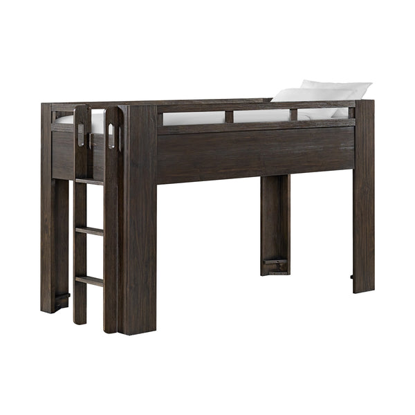 westwood baby bello twin low loft bed in cocoa