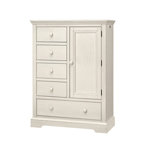 westwood baby hanley chifferobe in chalk