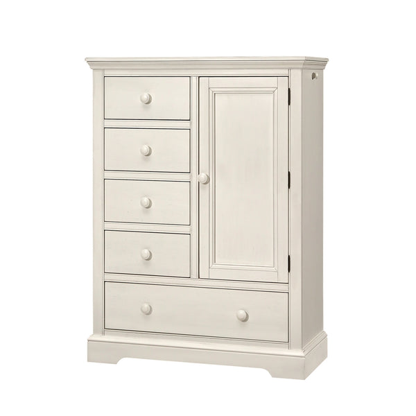 westwood baby hanley chifferobe in chalk