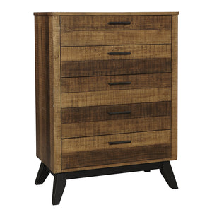 westwood baby urban rustic chest in brushed wheat