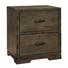 westwood baby dovetail nightstand in graphite
