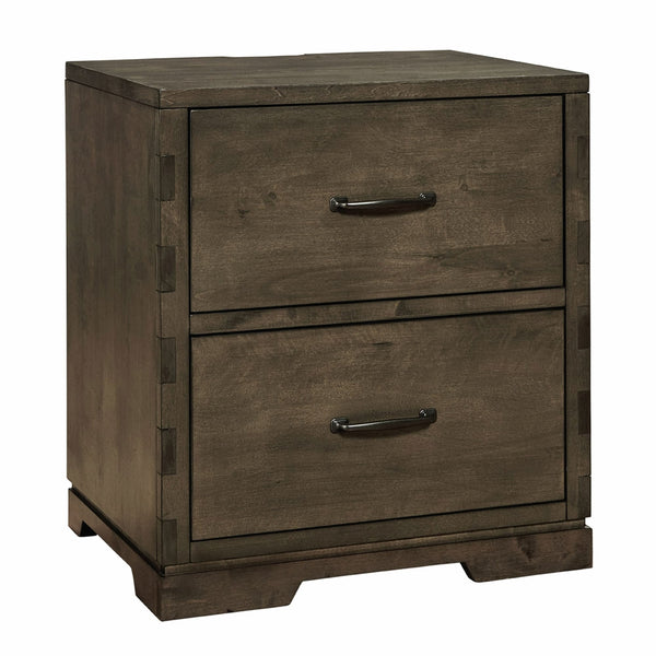 westwood baby dovetail nightstand in graphite