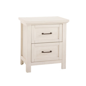 westwood baby westfield nightstand in brushed white