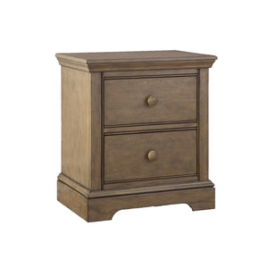 westwood baby hanley nightstand in cashew