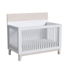 westwood baby rowan convertible crib in ash linen
