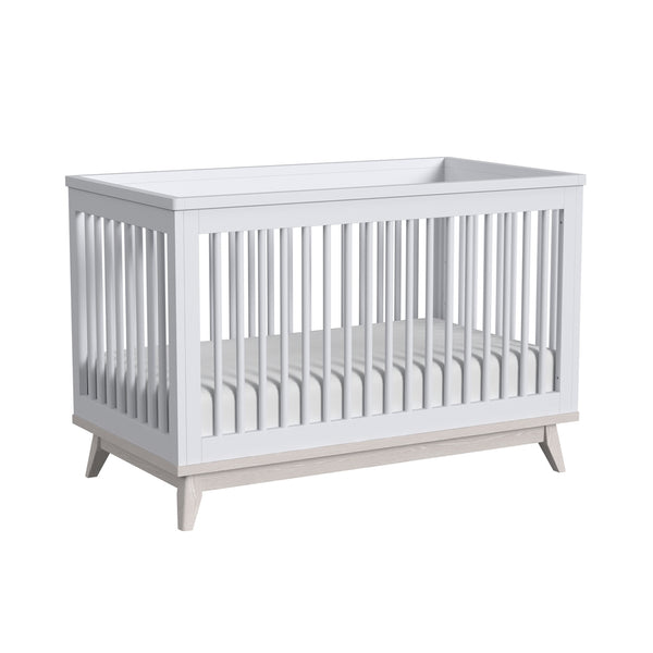 westwood baby rowan cottage crib in ash linen