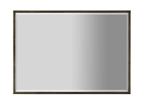 aspenhome sutton metal mirror in french roast
