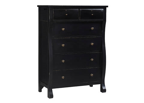 aspenhome caroline chest in soft black