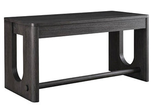 aspenhome sloane writing desk in mink