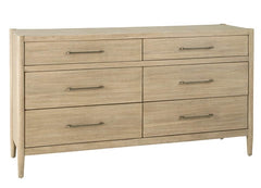 aspenhome shiloh dresser in champagne