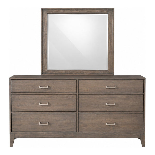 Yutzy Amish Champagne 6-Drawer Dresser in Rustic Grey