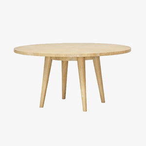 napa furniture aria round dining table in natural sand