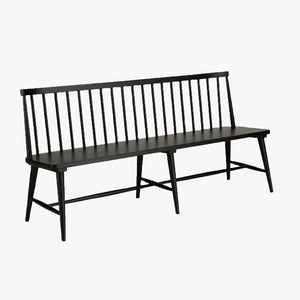 napa furniture aria windsor bench in natural sand