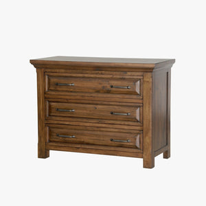 napa furniture hillcrest media cabinet in rich brown