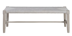 palmetto home pearl bed bench in soft light sand