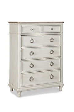 palmetto home panama jack sonoma drawer chest in weathered white