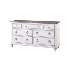 palmetto home panama jack sonoma drawer dresser in weathered white
