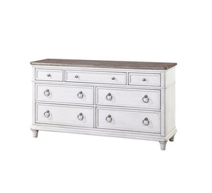 palmetto home panama jack sonoma drawer dresser in weathered white