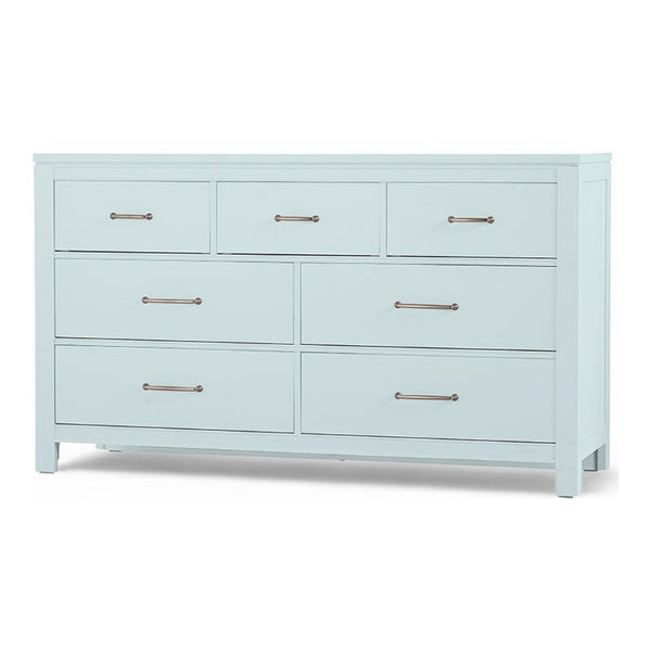 Vaughan-Bassett Tide & Timber Blue Maple 7-Drawer Dresser