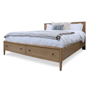 Seawinds Finn & Louise Chatham King Warm Maple Storage Complete Bed