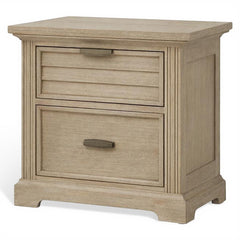 American Woodcrafters Heritage Coast 2-Drawer Nightstand Sea Oat