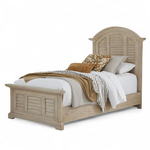 American Woodcrafters Heritage Coast Twin Panel Headboard Sea Oat