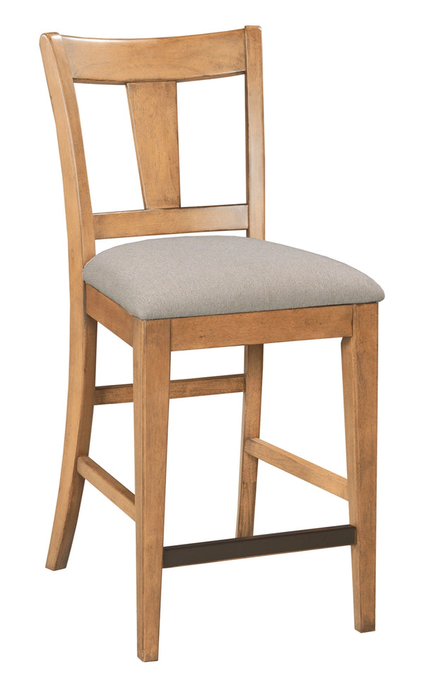 Kincaid Kafe Tall Splat Back Chair Cappuccino