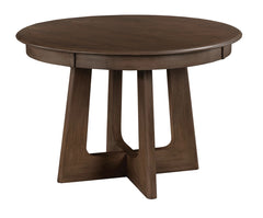 Kincaid Kafe 44-Inch Round Pedestal Table Mocha