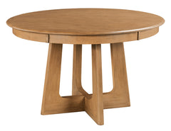 Kincaid Kafe 54-Inch Round Pedestal Table Cappuccino