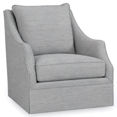 King Hickory Shannon Swivel Chair in Limerick Vapor