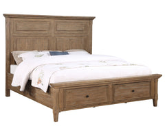 Steve Silver Riverdale Driftwood King Storage Bed